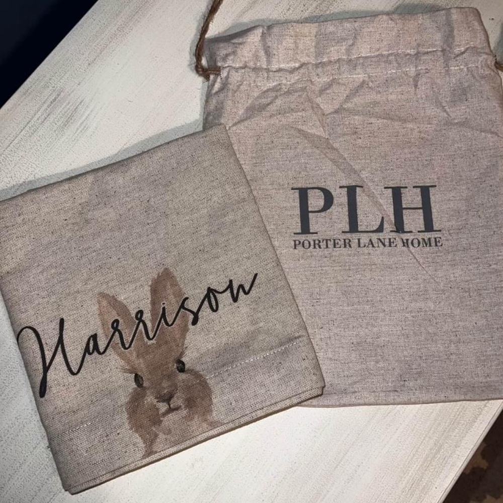 Personalized Easter Basket liner